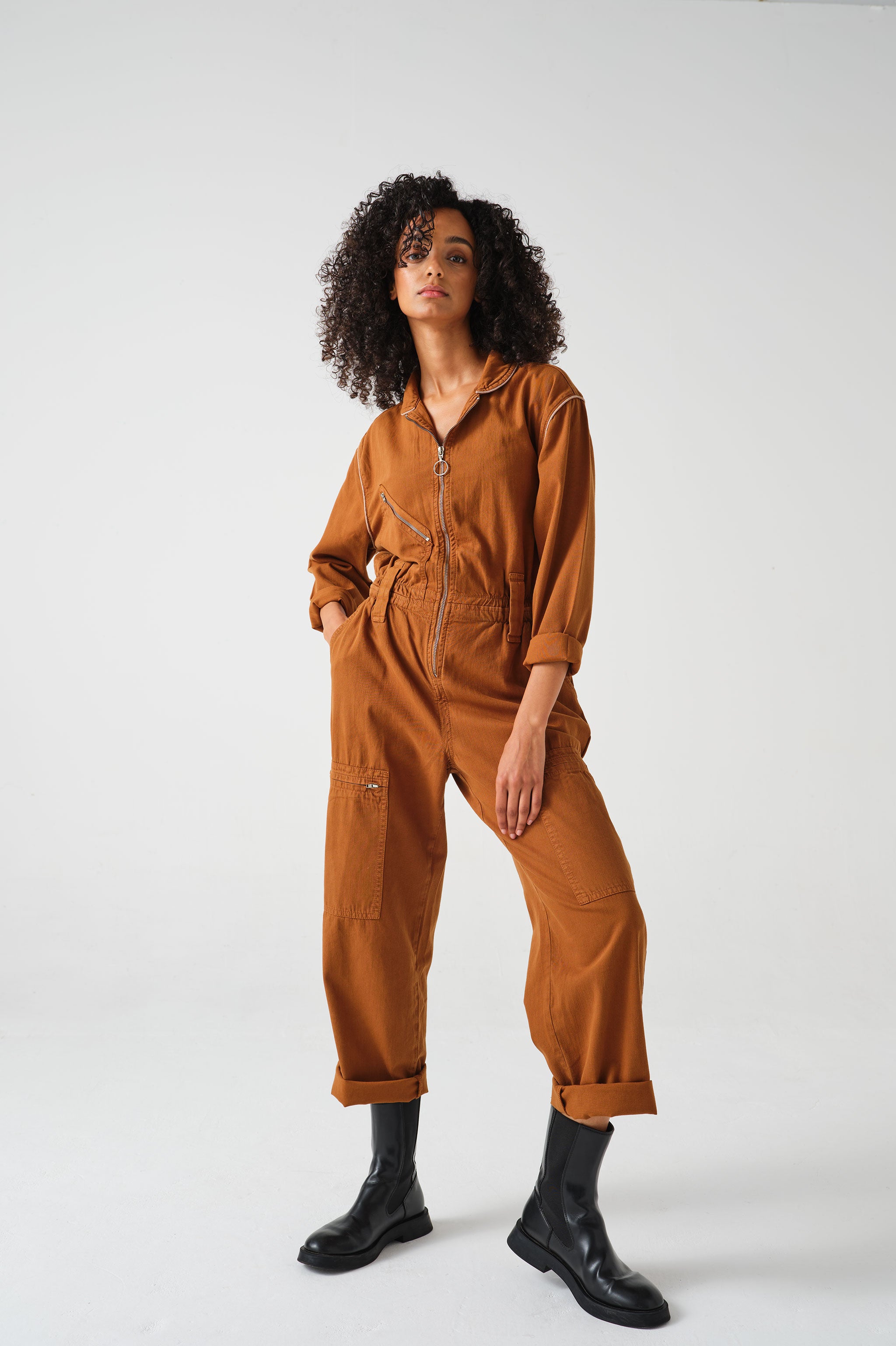 Amelia All in One in Dark Caramel - seventy + mochi