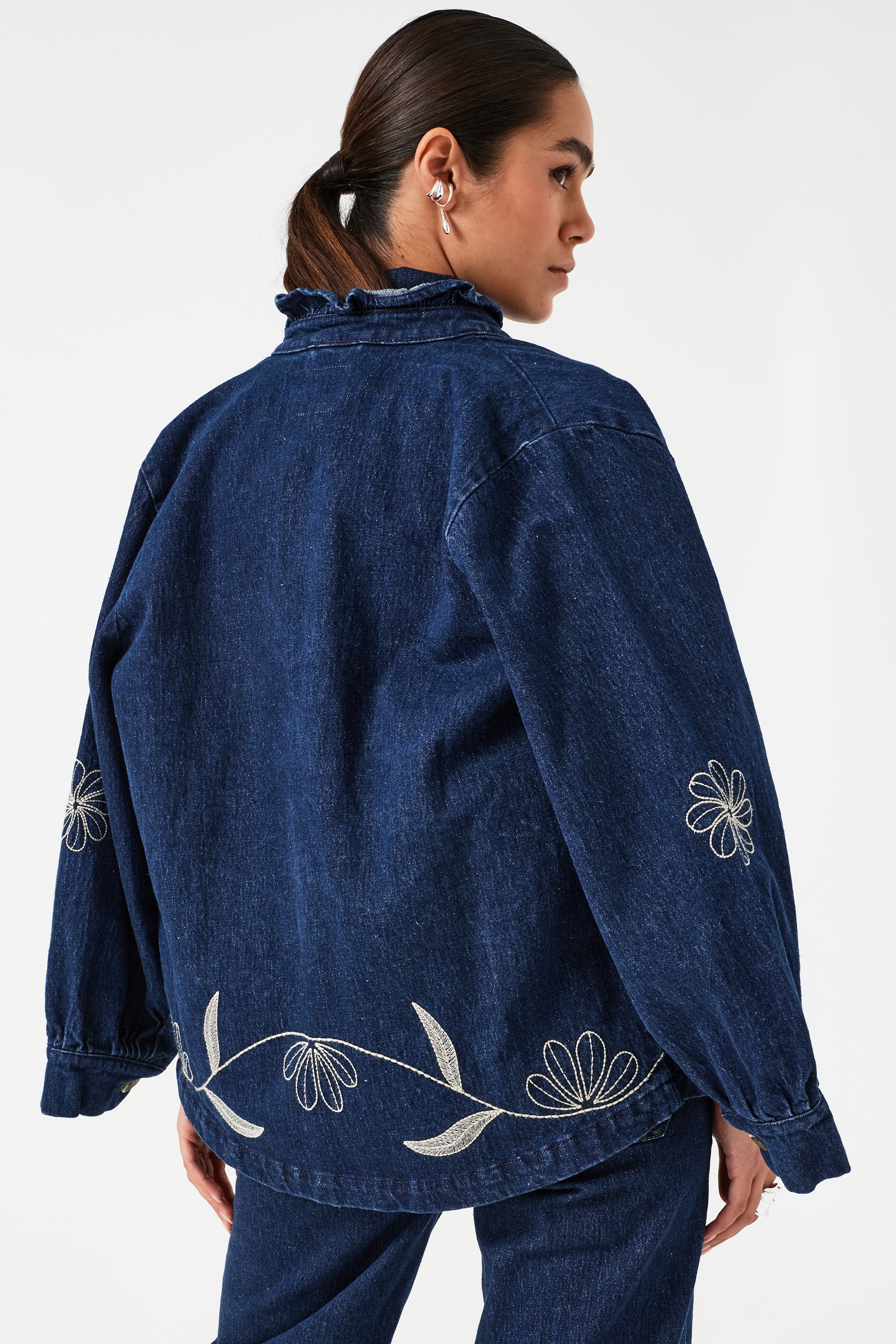 Flor Pablo Jacket in Americana