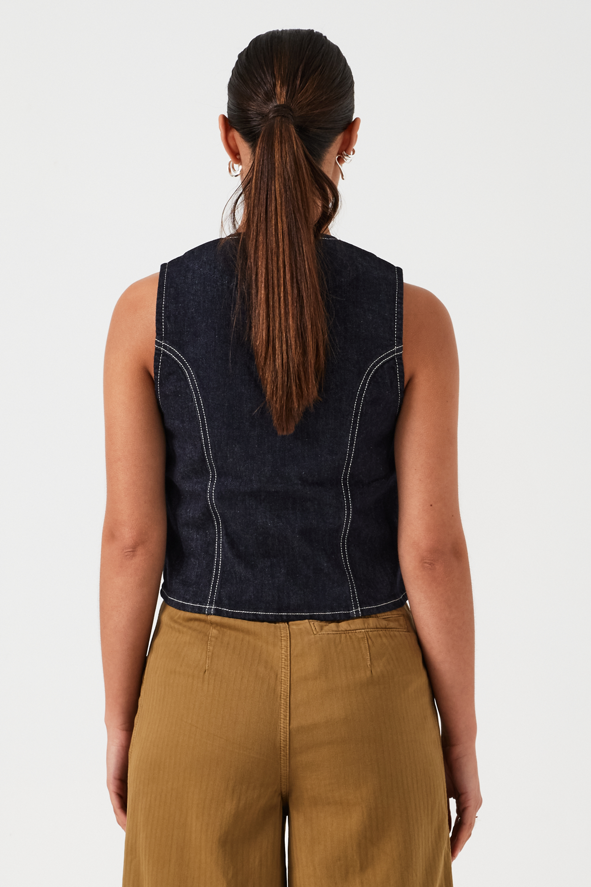 Bea Waistcoat in Nightfall