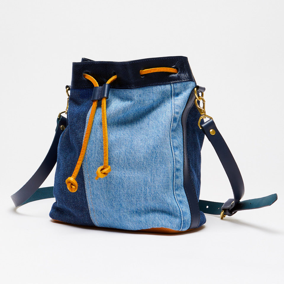 The Mia Bucket Bag in Yellow - seventy + mochi