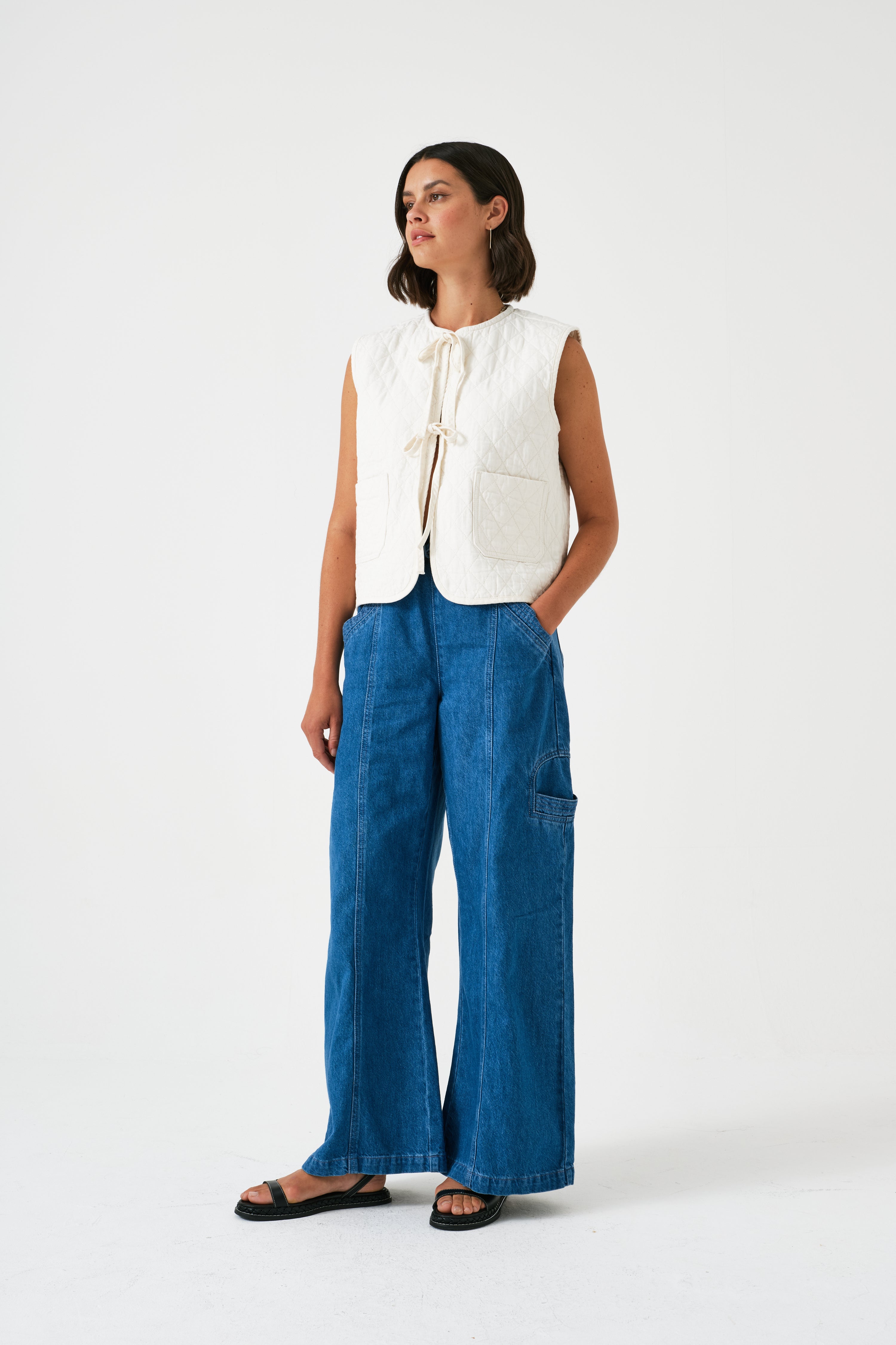 Juno Pant in Azure