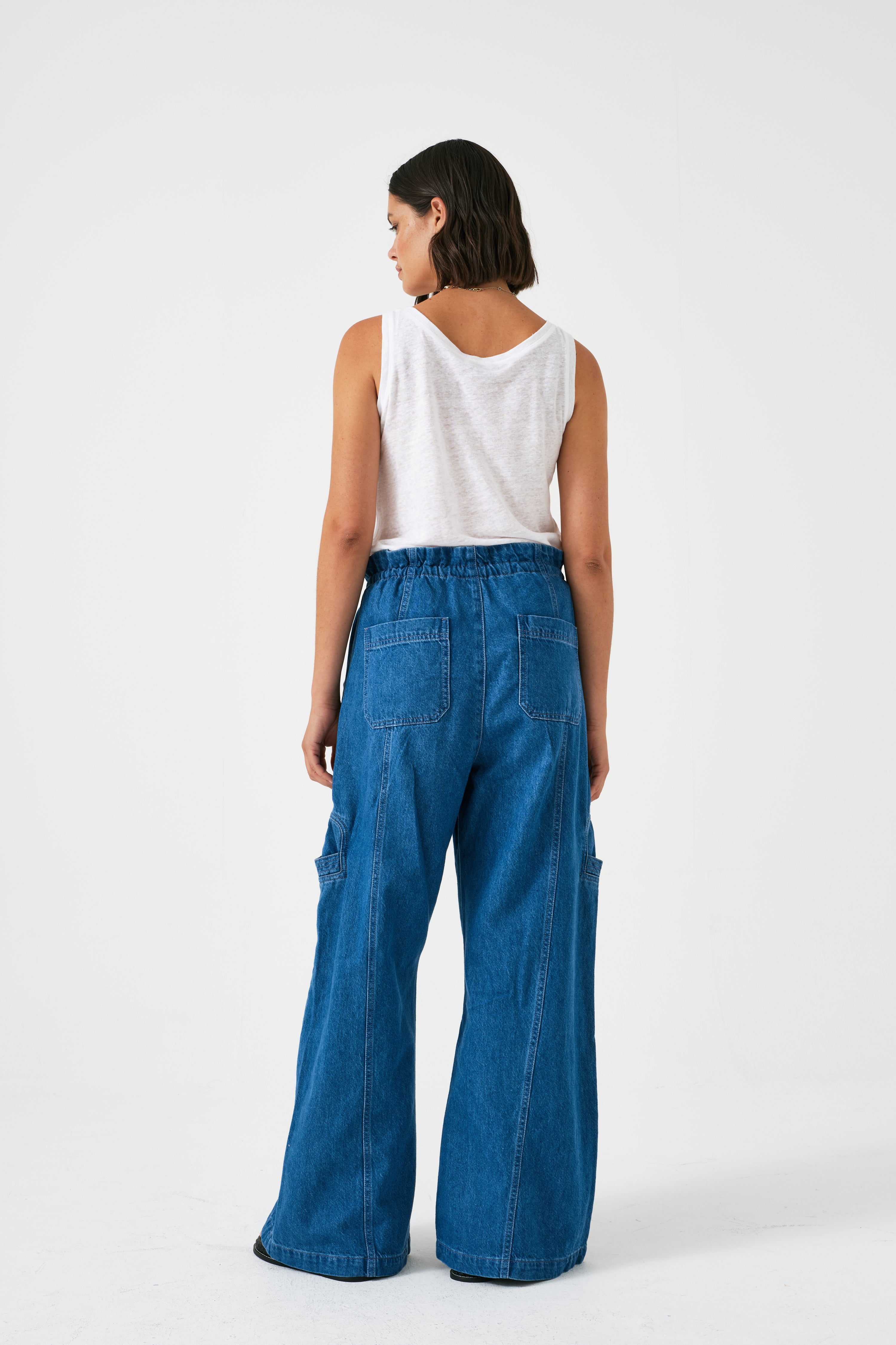 Juno Pant in Azure