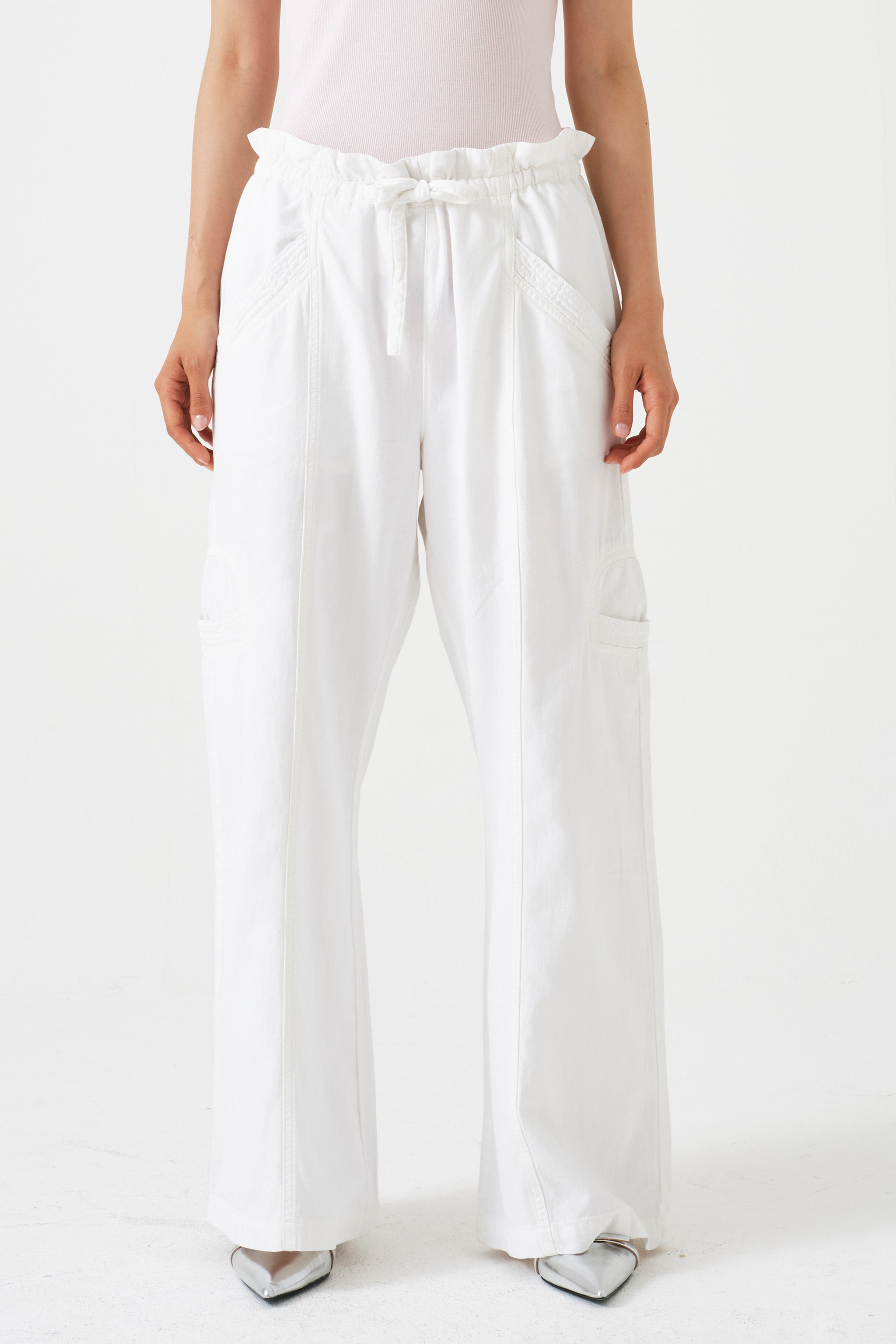 Juno Pant in White