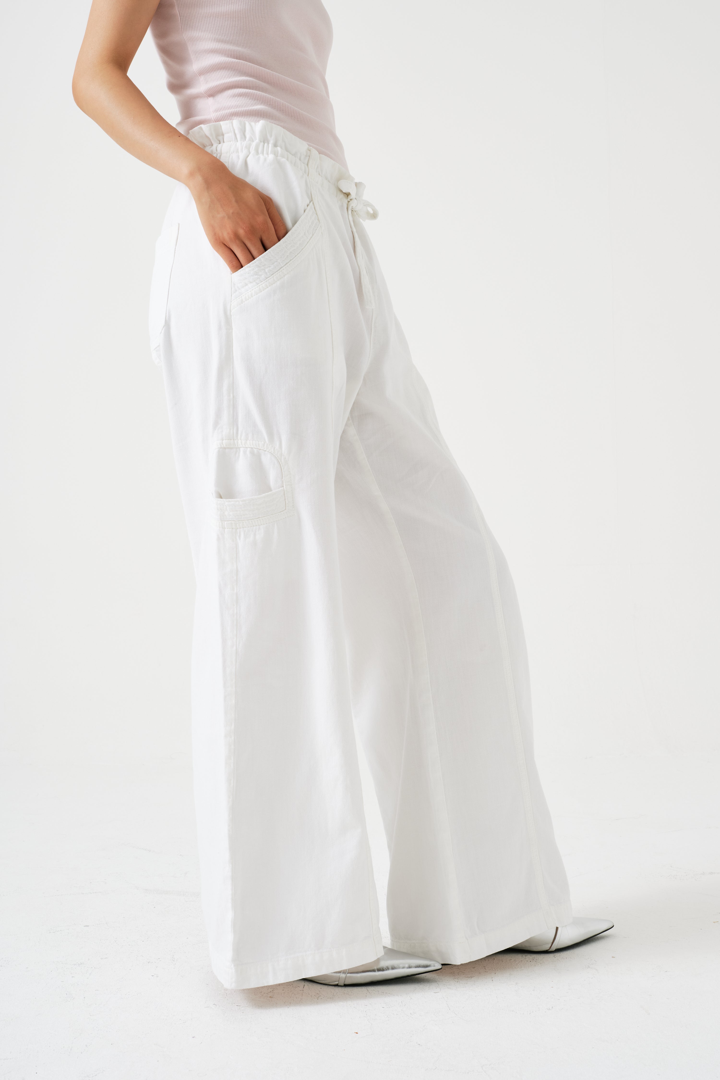 Juno Pant in White