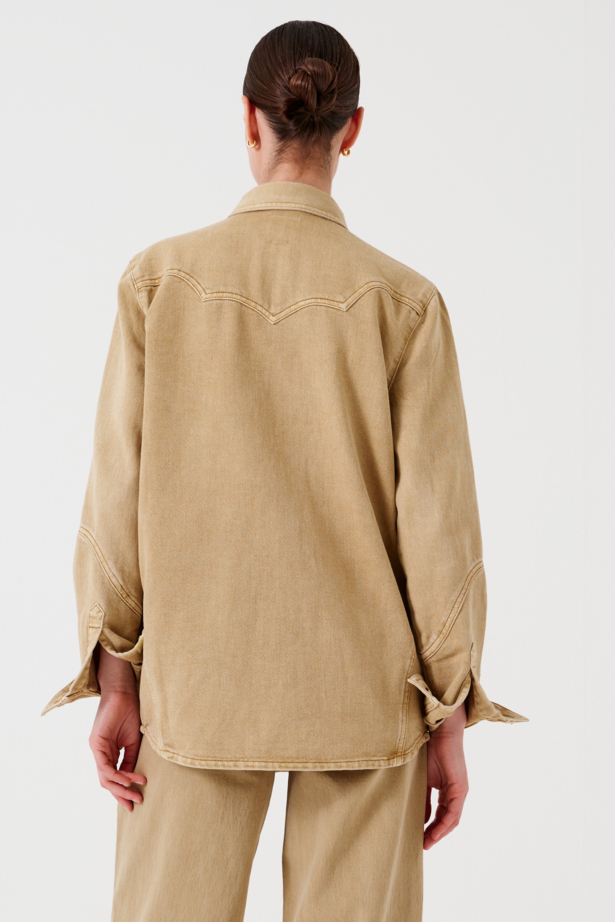 Mia Shirt in Desert Sand