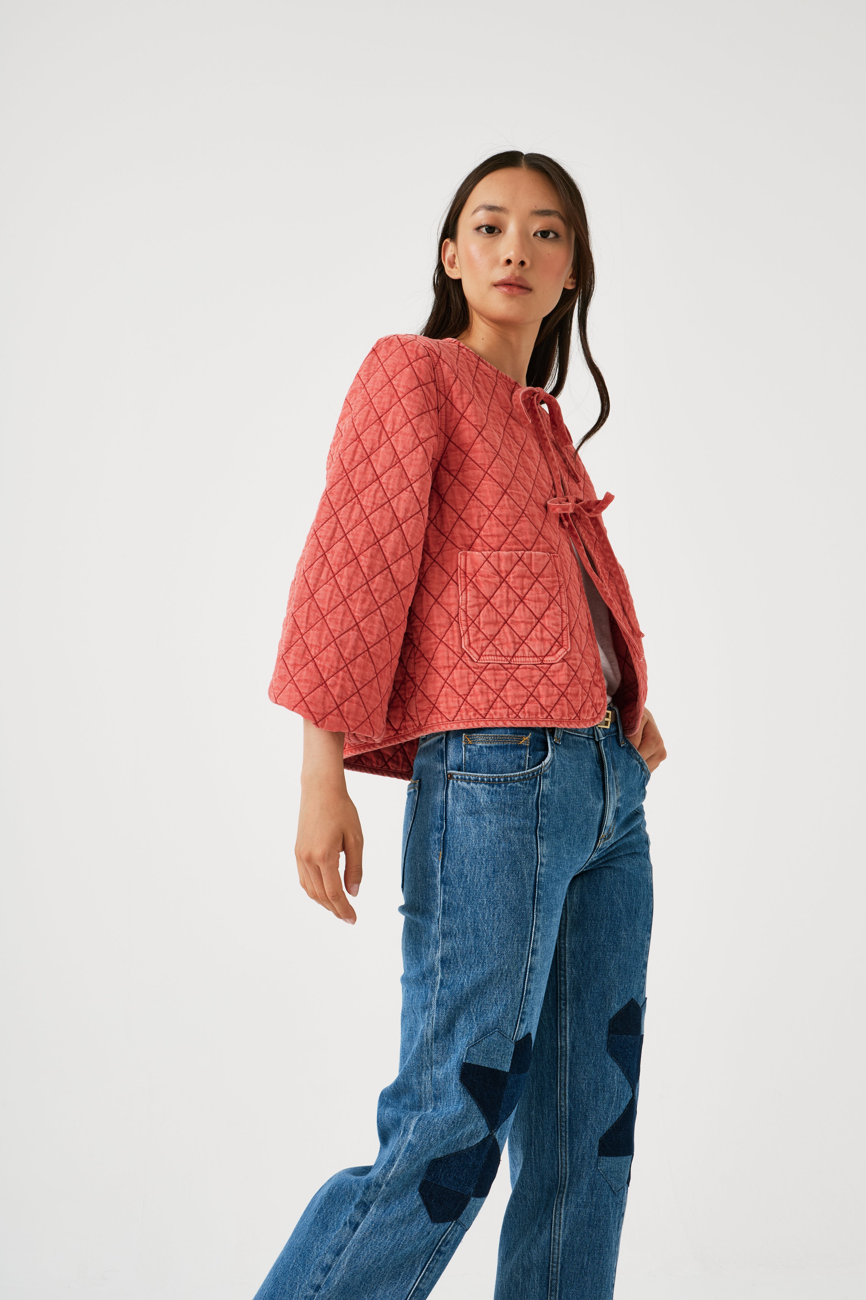 Aria Jacket in Mineral Red