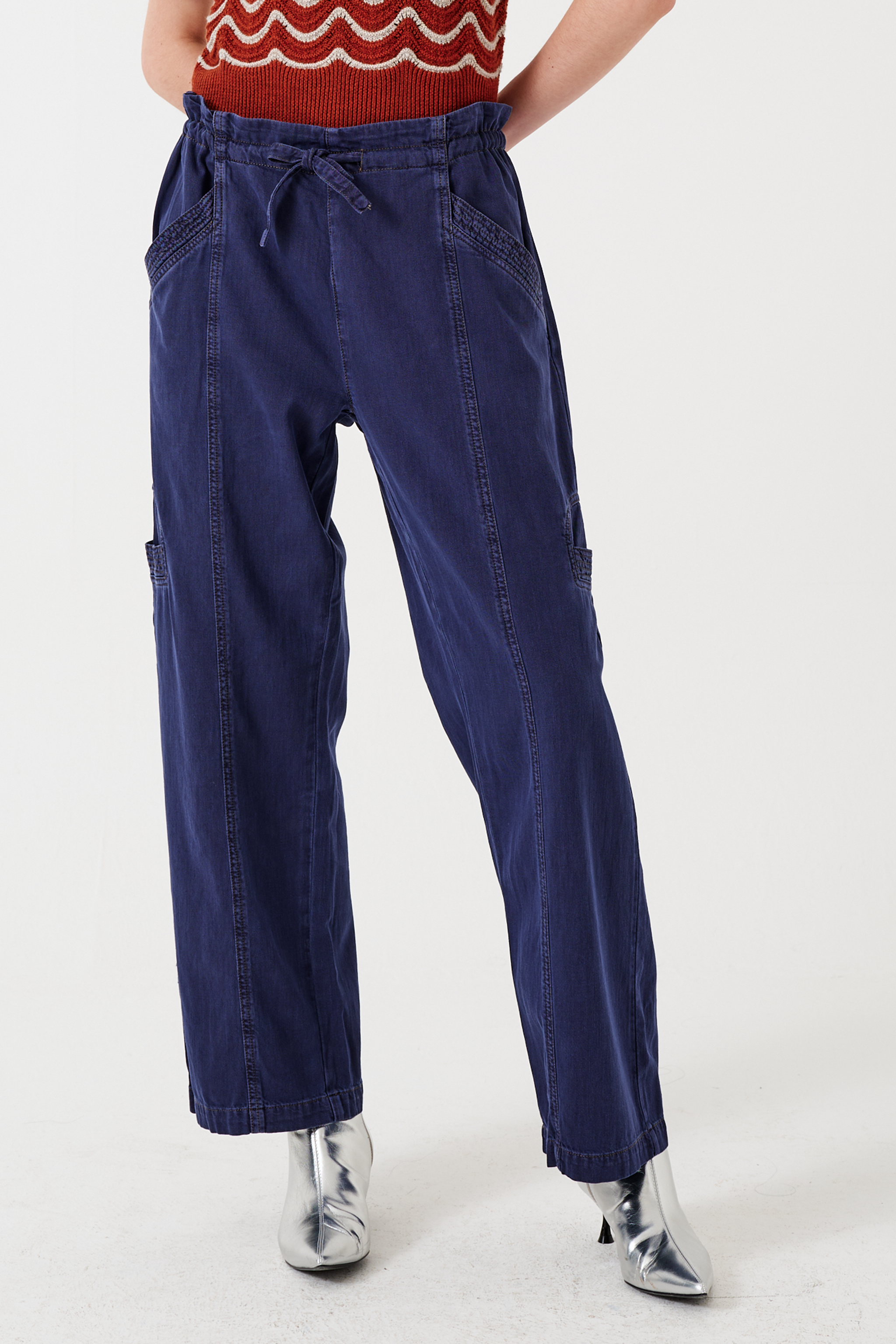 Juno Pant in Twilight Blue