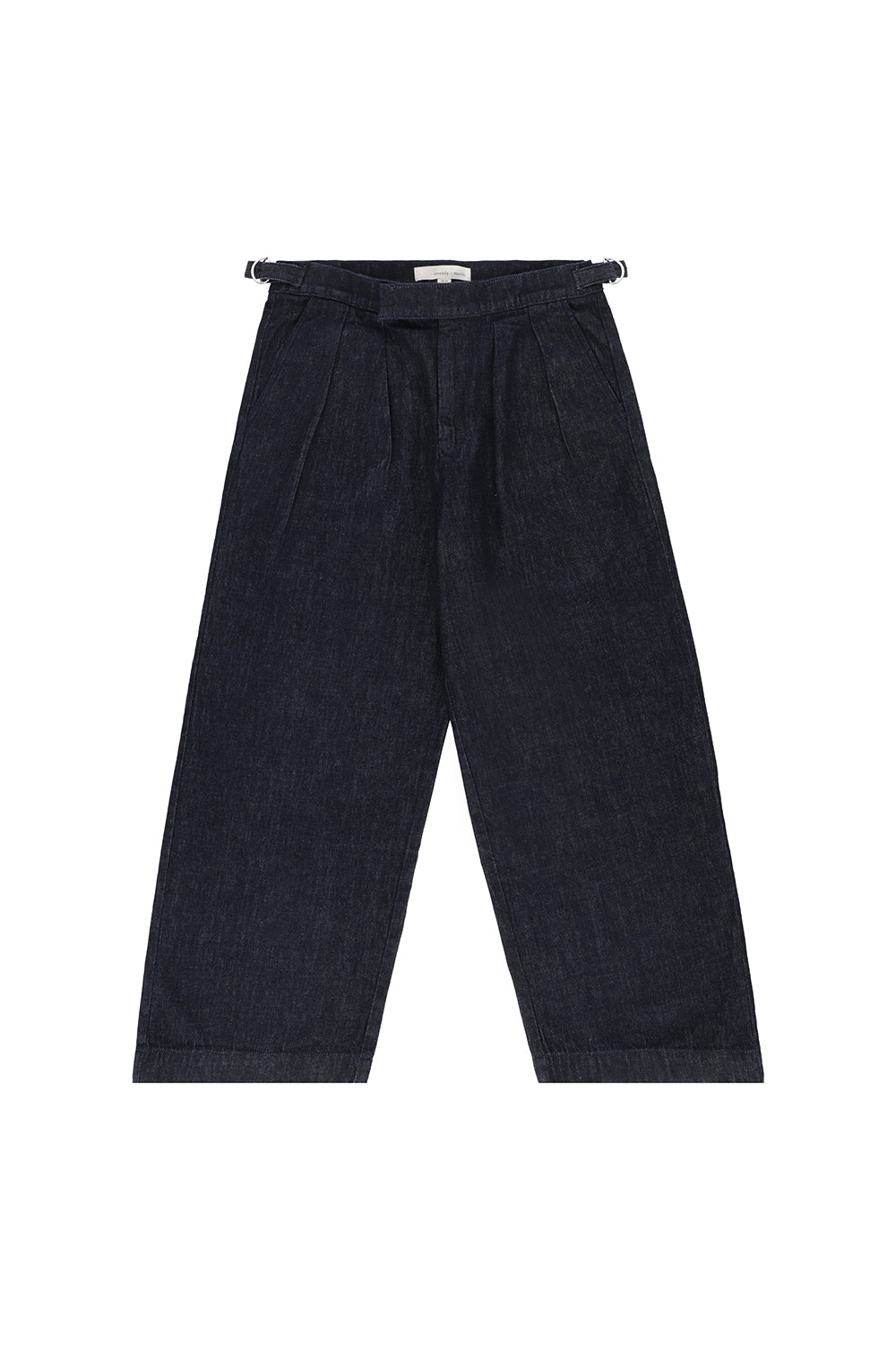 Penelope Pant in Indigo Rinse Hemp - seventy + mochi