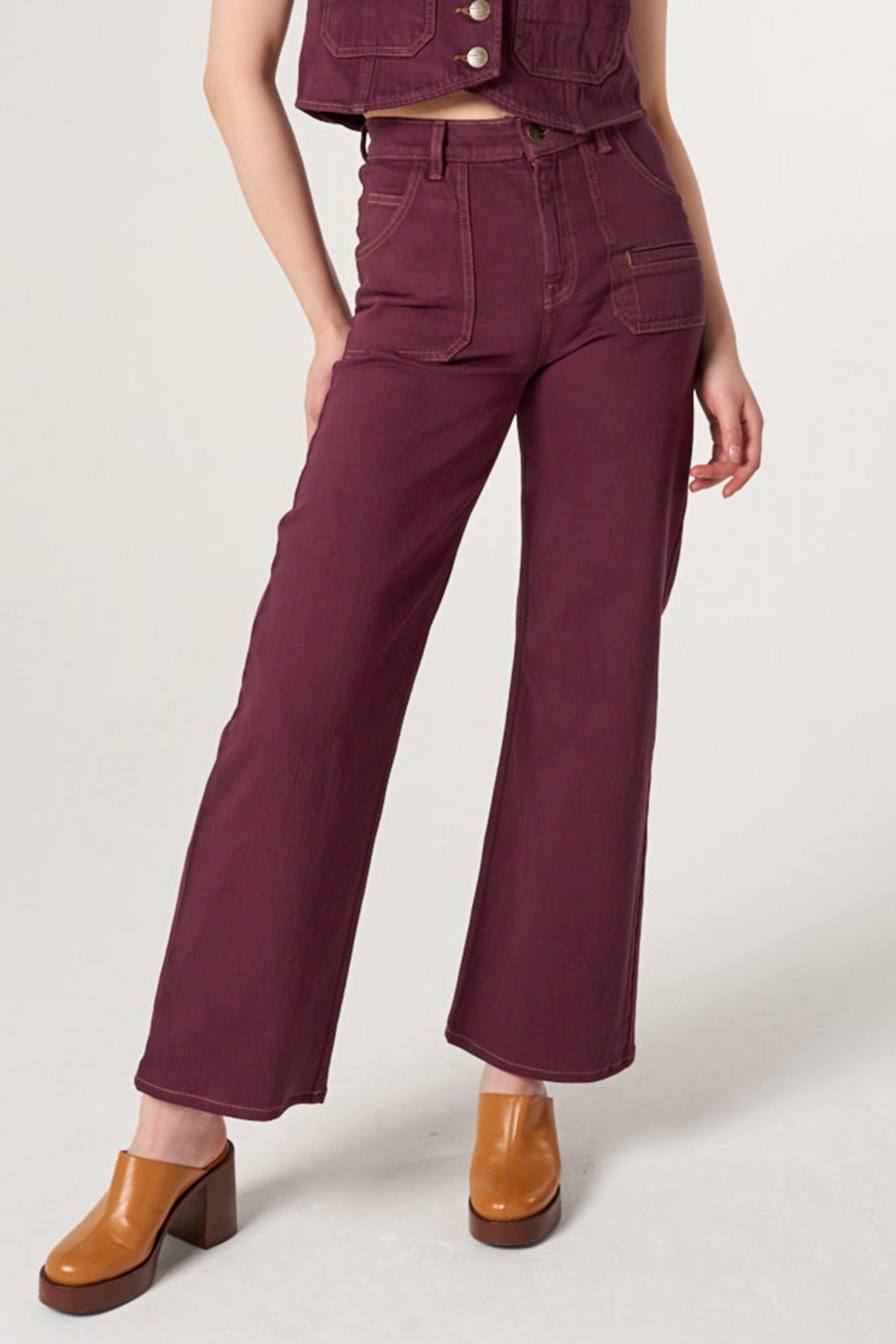 Queenie Jean in Claret