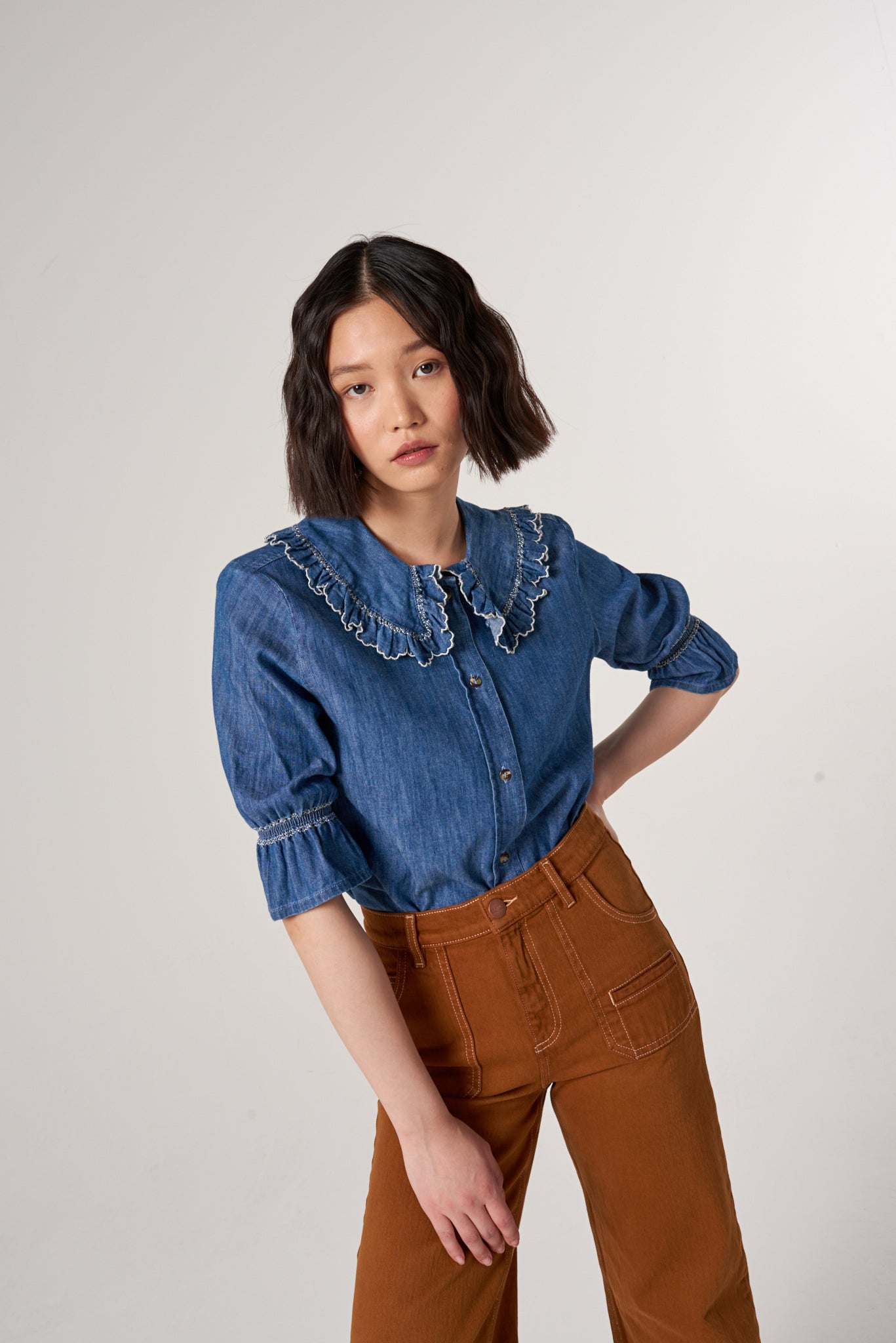 Queenie Jean in Dark Caramel - seventy + mochi