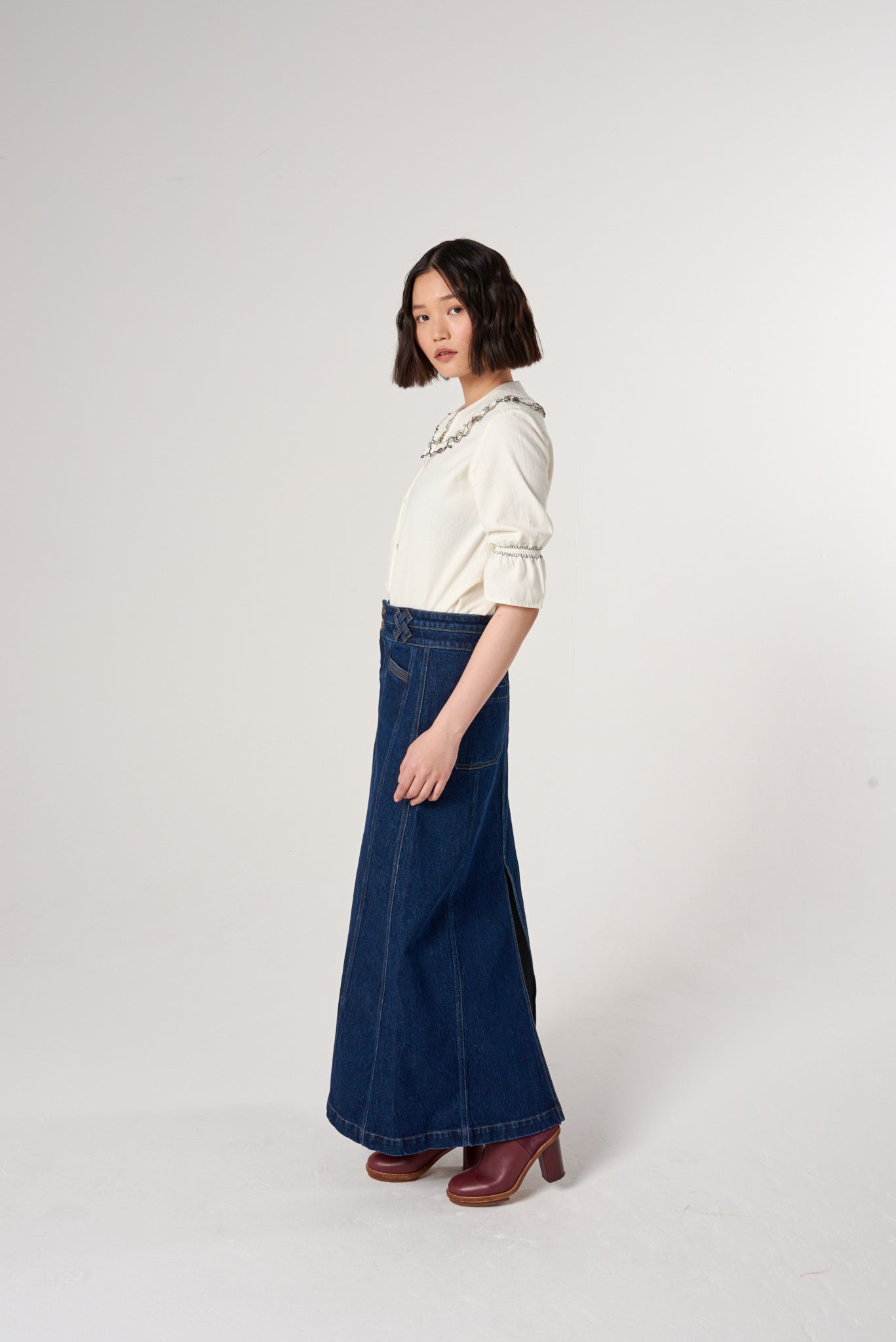 Willow Skirt in Americana - seventy + mochi