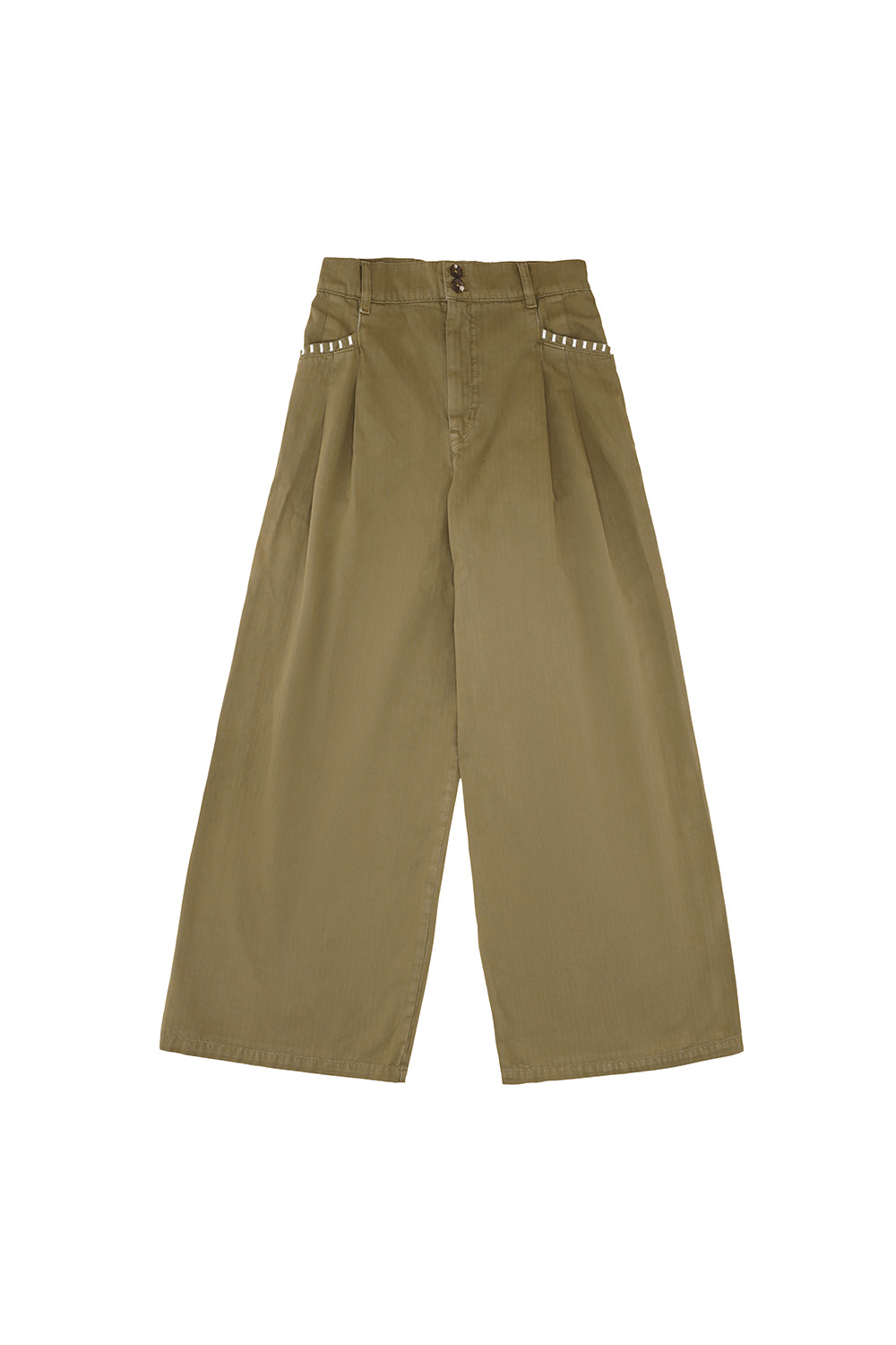 Isabella Pant in Olive