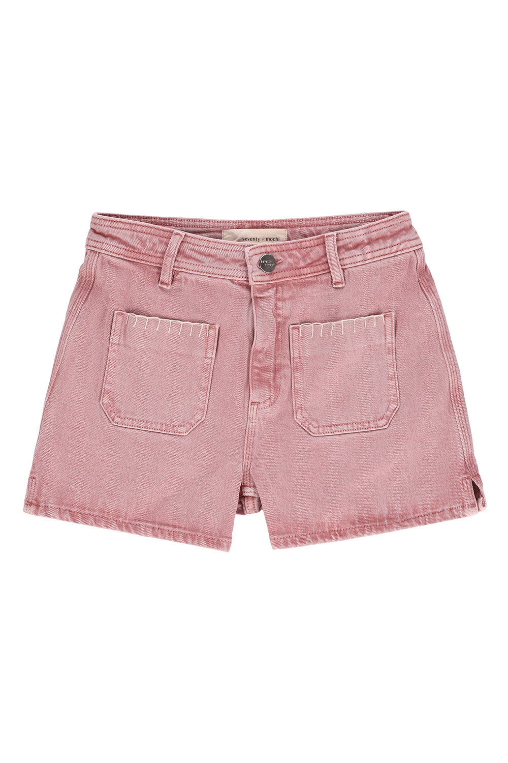 Mabel Short Patch Pocket in Dusty Rose